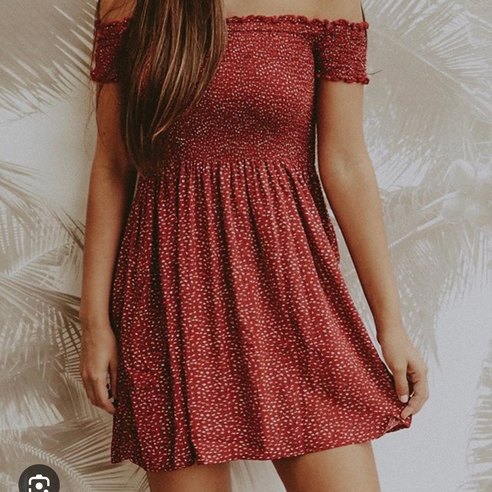 Brandy Melville Off Shoulder Dress